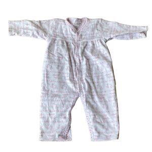 KISSY KISSY Playsuit with Dogs and Hearts 100% Pima Cotton 0-3 Months